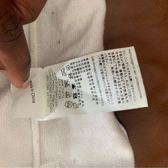 3.1 Phillip Lim Women's Crewneck Sweater Sleeveless - Picture 9 of 9